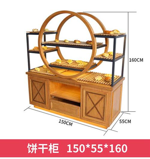饼干柜定制指南 哈尔滨华恒蛋糕展柜工厂的专业之道